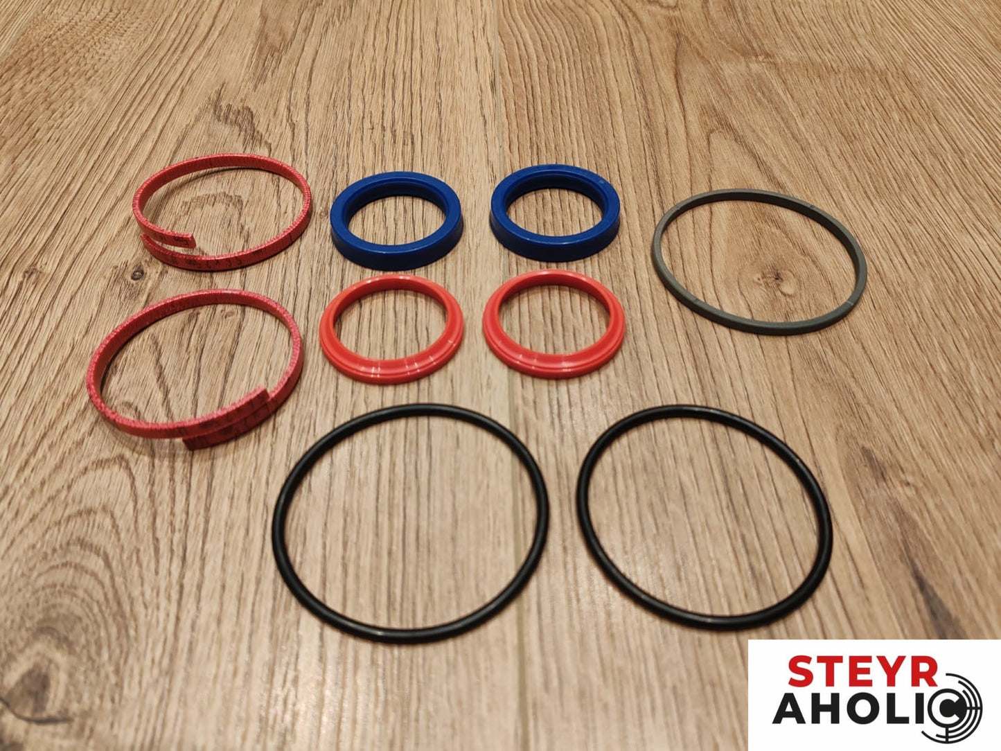 Dichtsatz für Lenkzylinder Carraro Achse 20.29SI Steyraholic Ersatz groß 300161A1